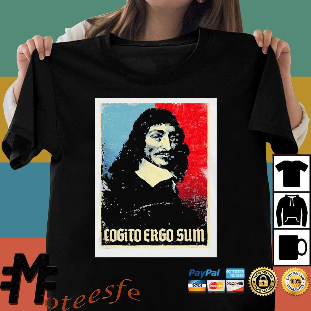 Cogito Ergo Sum Rene Descartes Principles Philosophy Vintage Shirt Hoodie Sweater Long Sleeve And Tank Top