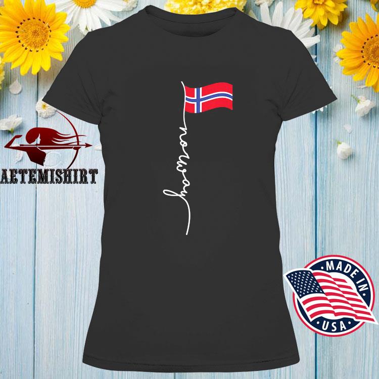 norwegian flag shirt