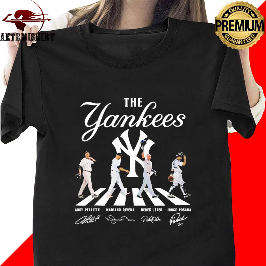 The New York Yankees Abbey Road signatures 2021 shirt, hoodie