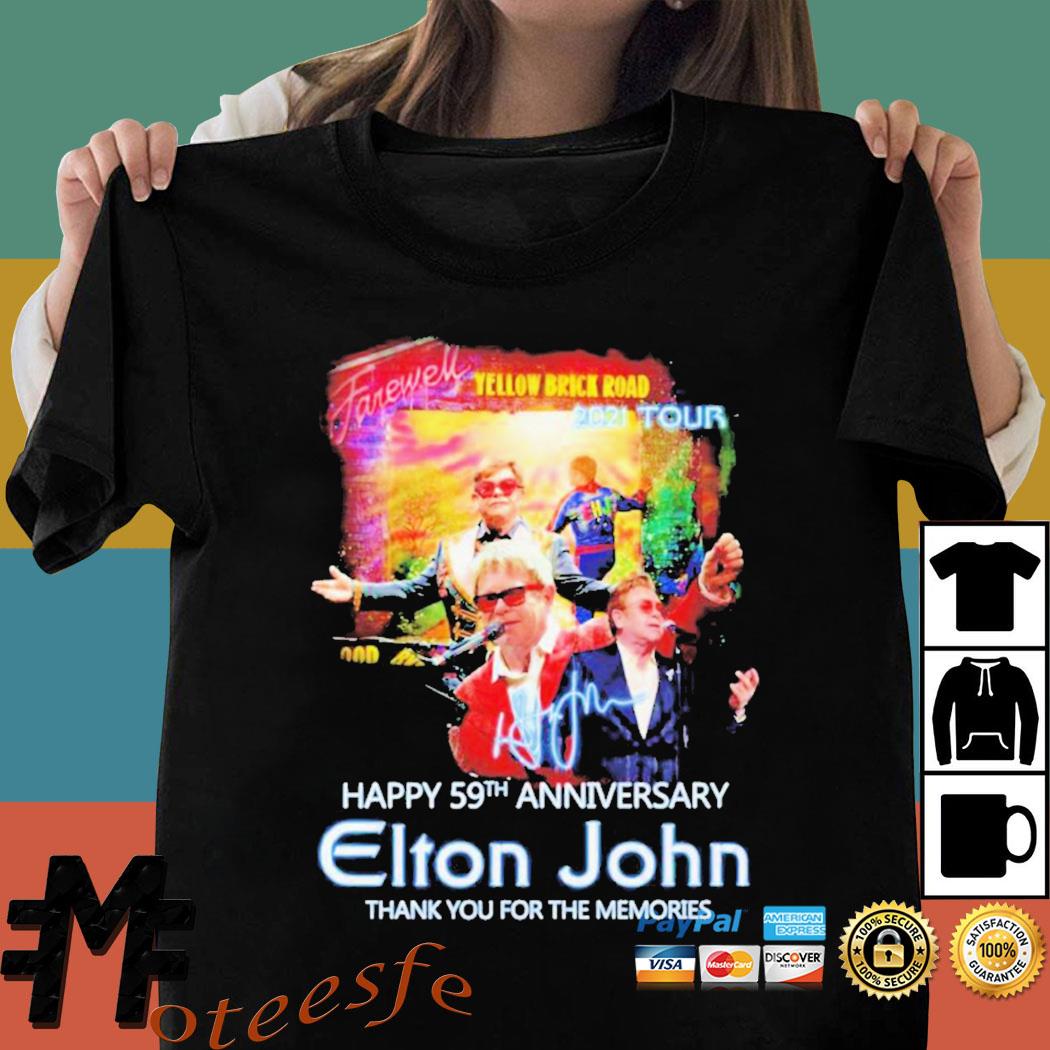 Elton John Farewell Yellow Brick Road T Shirt