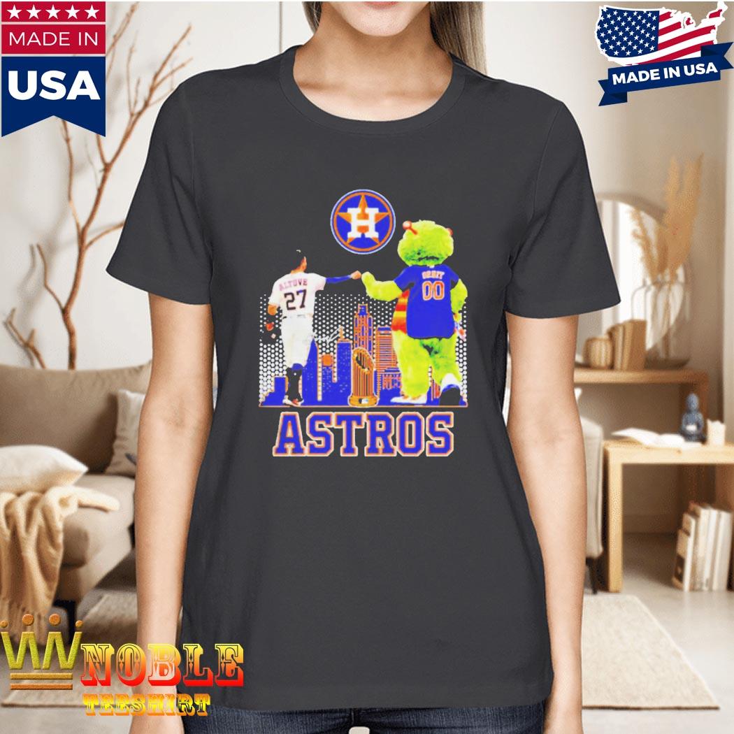 Houston Astros Jose Altuve And Orbit Signature Shirt - Huneni Store