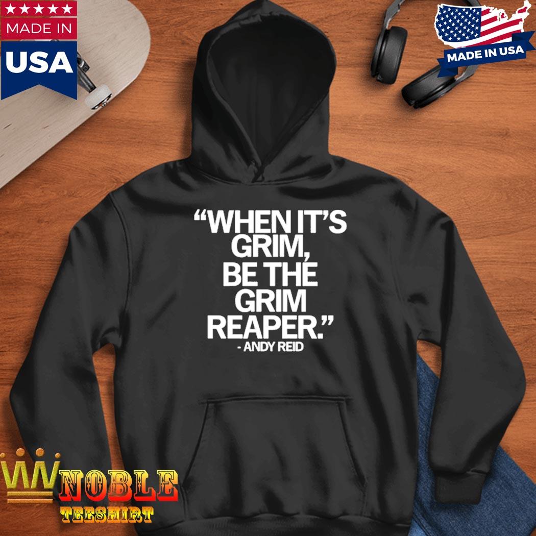 Chiefs When It's Grim, Be The Grim Reaper  Triblend Unisex Crewneck –  Look Sharpish