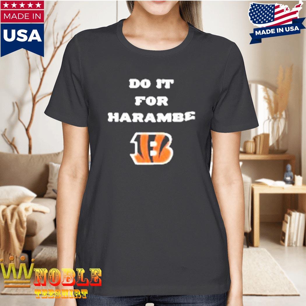 Do It For Harambe Bengals Want To Wins For Harambe Tee Shirt, hoodie,  sweater, long sleeve and tank top