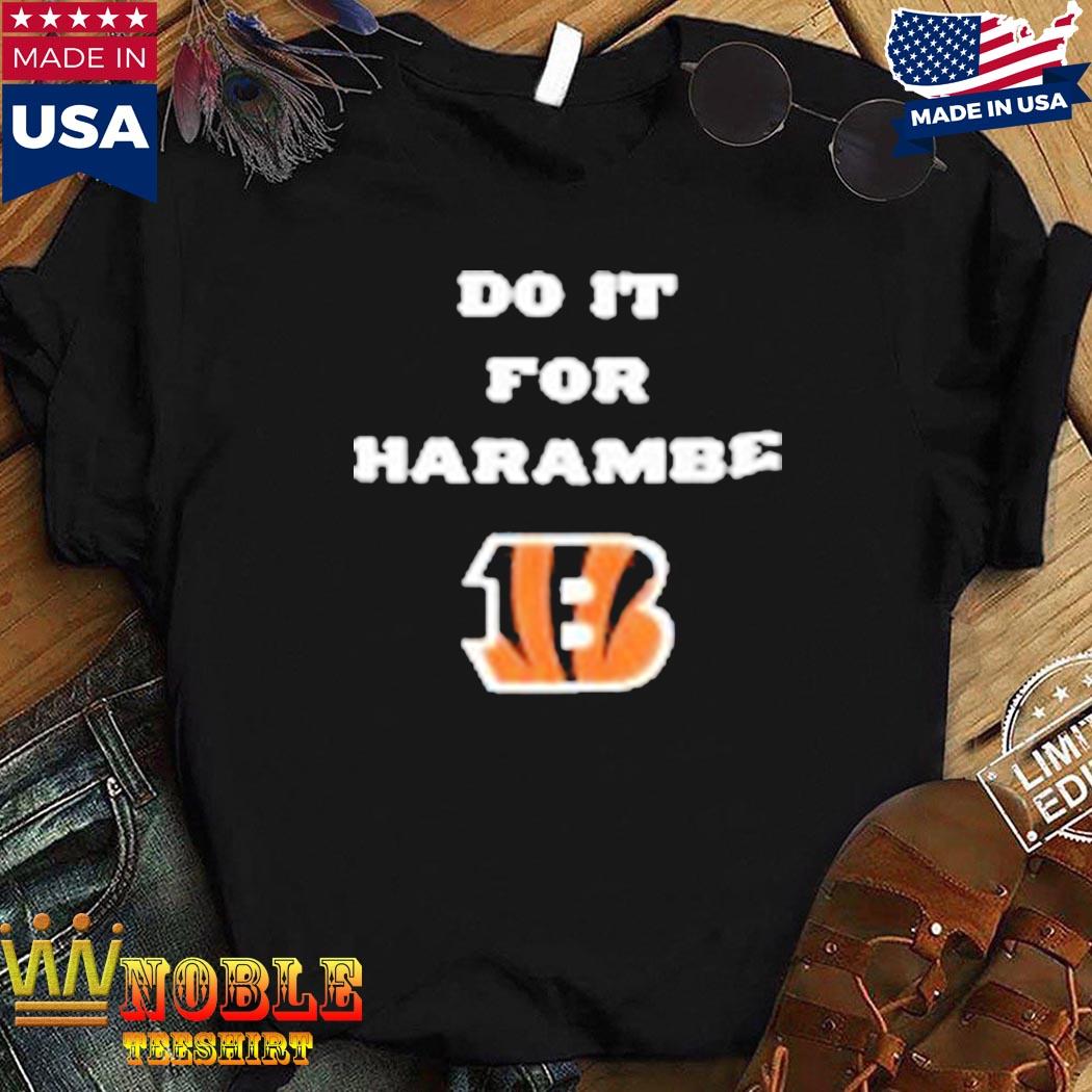 Bengals Do It For Harambe Shirt, hoodie, sweater, long sleeve and tank top