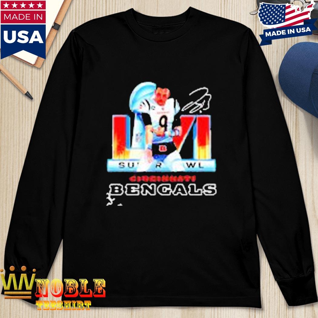 Official Cincinnati Bengals Joe Burrow Super Bowl 2022 T-Shirt, hoodie,  sweater, long sleeve and tank top