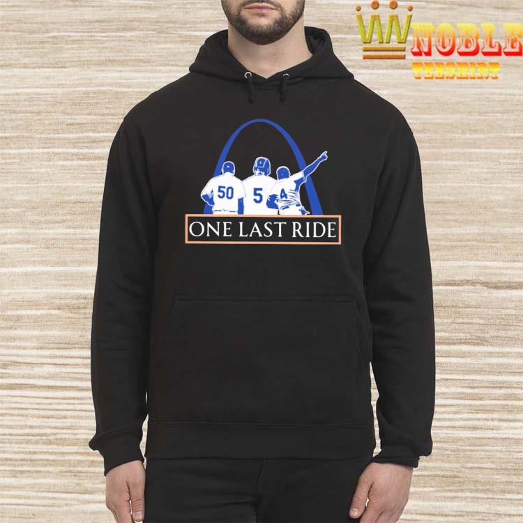 St. Louis Cardinals one last ride shirt, hoodie, sweater and v-neck t-shirt