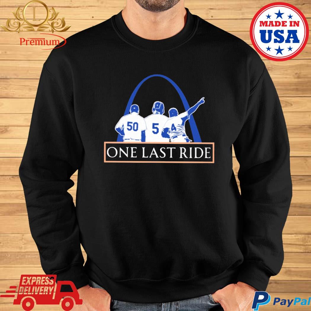 St. Louis Cardinals one last ride shirt, hoodie, sweater and v-neck t-shirt