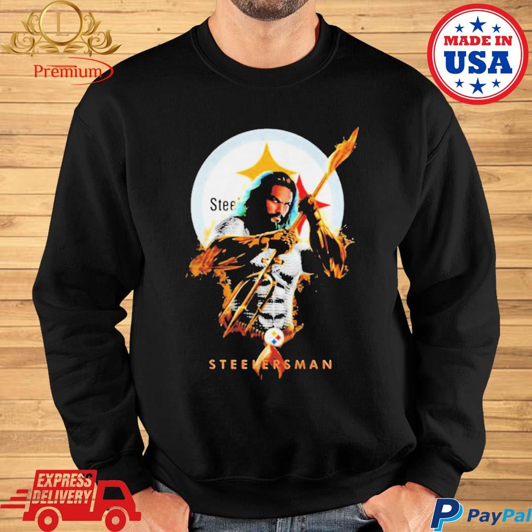 Official Steelers man aquaman T-shirt, hoodie, tank top, sweater and long  sleeve t-shirt