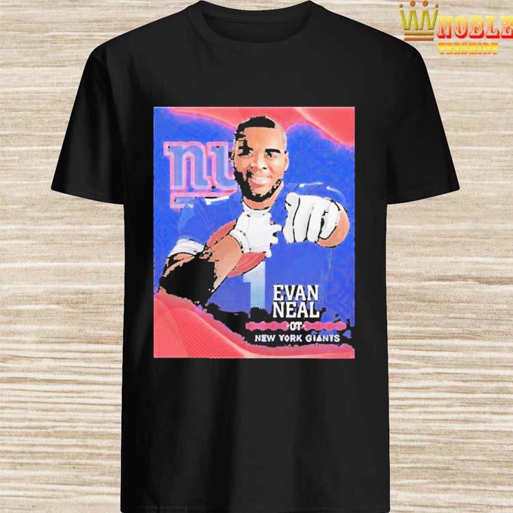 Congratulation Evan Neal New York Giants NFL Draft 2022 T-Shirt - REVER  LAVIE