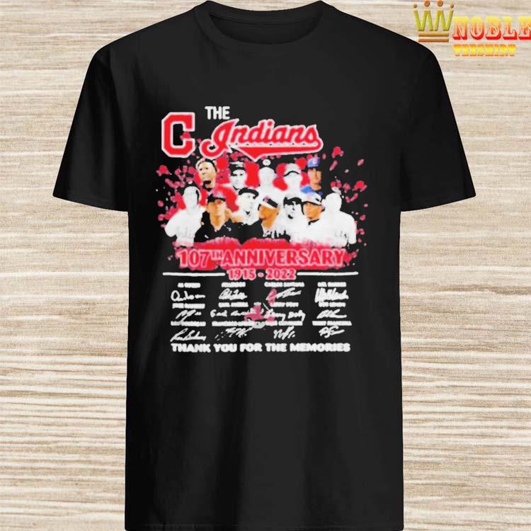 Cleveland Indians 107th Anniversary 1915 2022 T-Shirt, hoodie