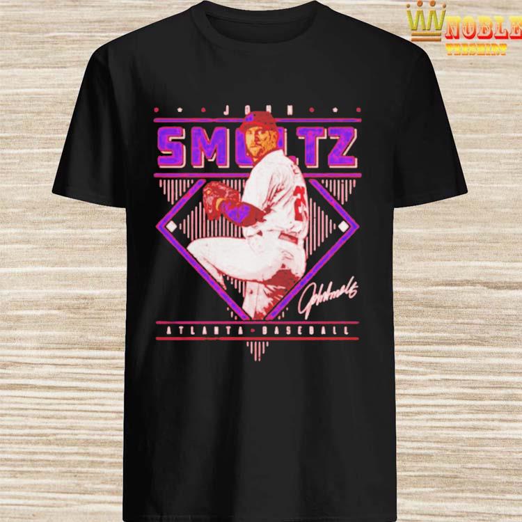 John Smoltz Atlanta Braves Diamond Name Signature T-Shirt, hoodie, sweater,  long sleeve and tank top