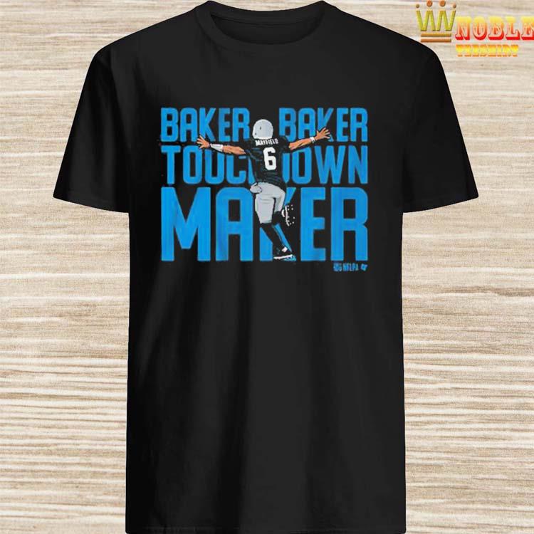 Baker Mayfield: Carolina Touchdown Maker T-shirt + Hoodie