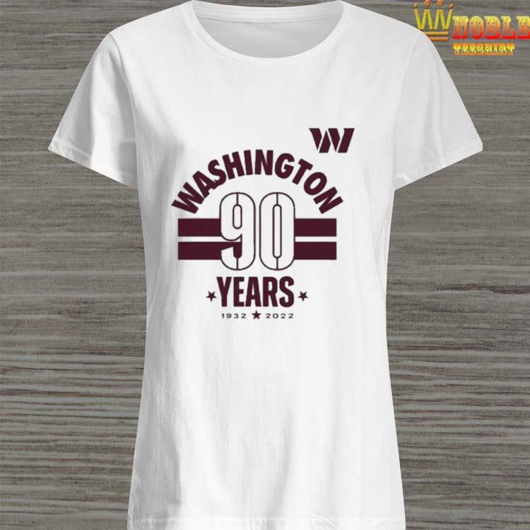 Washington Commanders 90 Years 1932-2022 Shirt, hoodie, sweater, long  sleeve and tank top