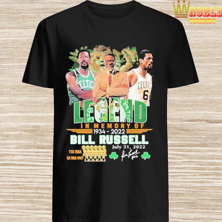 Bill Russell 1934-2022 Heros Come And Go But Legends Are Forever Shirt  t-shirt by judyley - Issuu