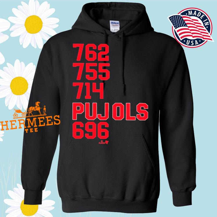 762 755 714 Pujols 696 Hooded Sweatshirt - Snowshirt