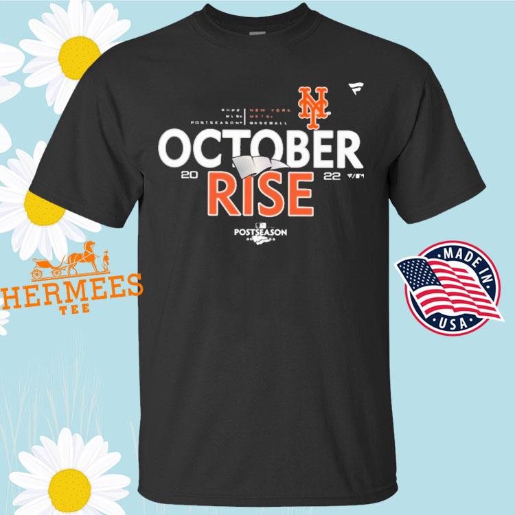 Official October Rise Postseason 2022 New York Mets New Shirt