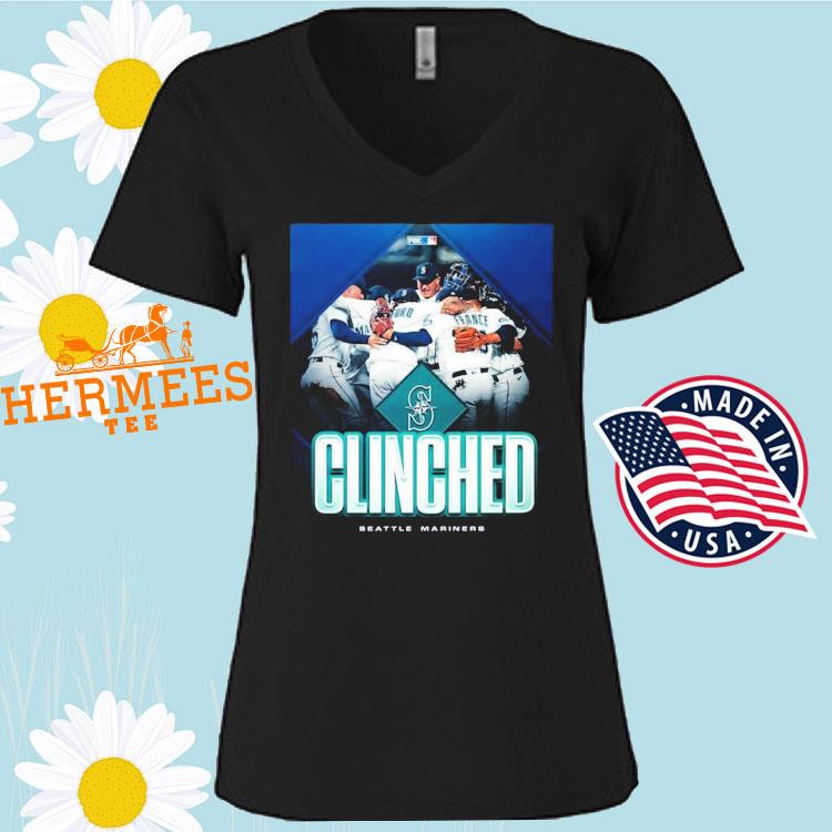 MLB Postseason Clinched 2022 Seattle Mariners Baseball Shirt, hoodie,  sweater, long sleeve and tank top