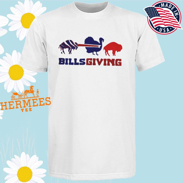 Billsgiving Foootball Shirt - Buffalo Bills Thanksgiving Sweatshirt Long  Sleeve