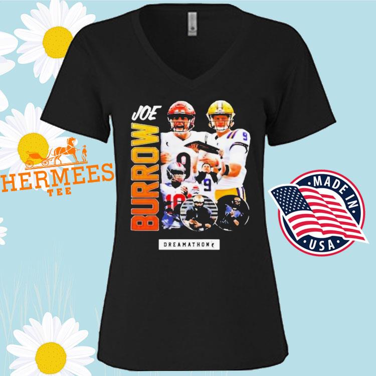 Joe burrow dreamathon cincinnati bengals nfl shirt