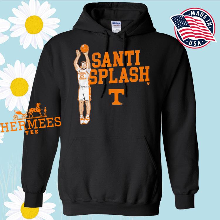 Tennessee Basketball: Santiago Vescovi Santi Splash, Hoodie / 3XL - College Basketball - Sports Fan Gear | breakingt