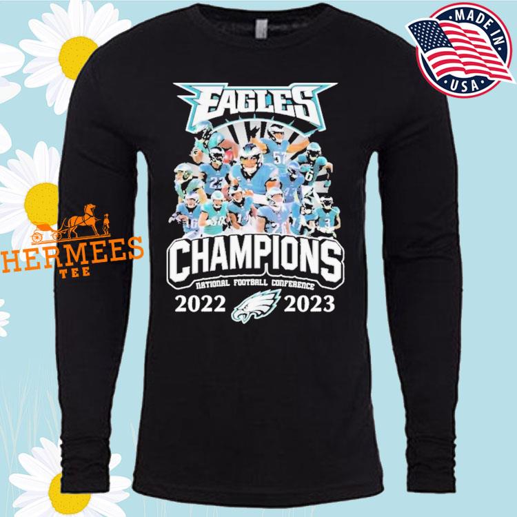 Official philadelphia eagles champions national football conference 2022 2023  shirt, hoodie, longsleeve tee, sweater