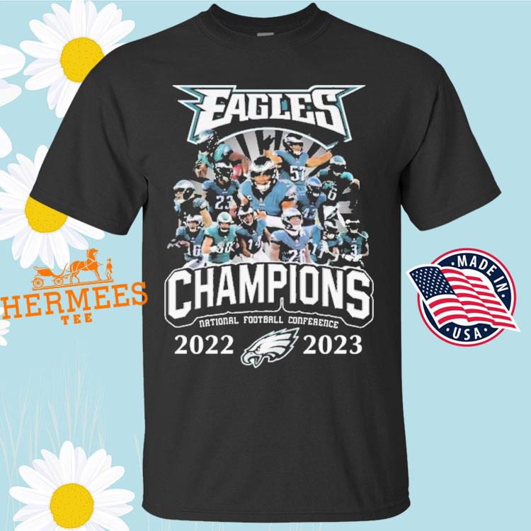 Philadelphia Eagles 2022-2023 National Football Conference Champions shirt,  hoodie, sweater, long sleeve and tank top