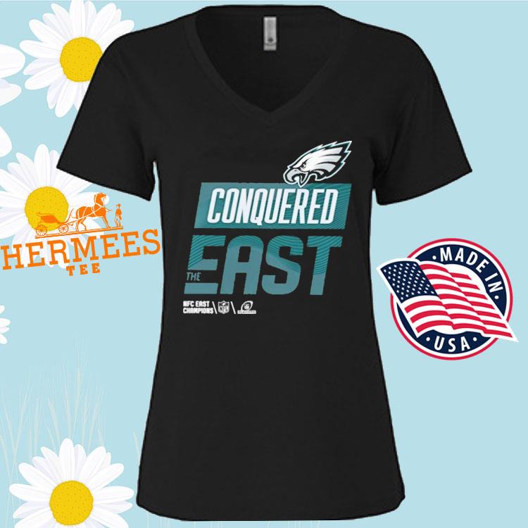 Philadelphia eagles conquered the east shirt, hoodie, sweater