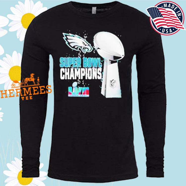 Philadelphia Eagles Super Bowl Lvii 2023 Champions T-shirt - Kaiteez