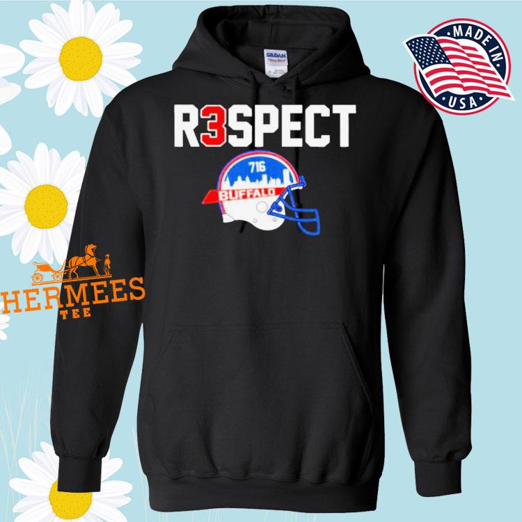 R3spect Hamlin, For Damar Hamlin T-Shirt, hoodie, sweater, long