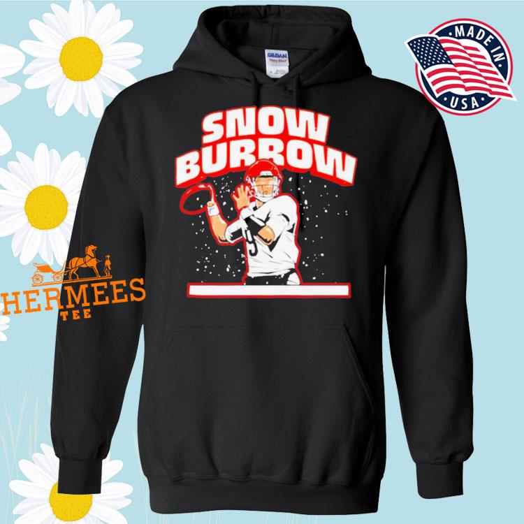 Cincinnati Bengals Joe Burrow Snow Burrow Shirt, hoodie, sweater