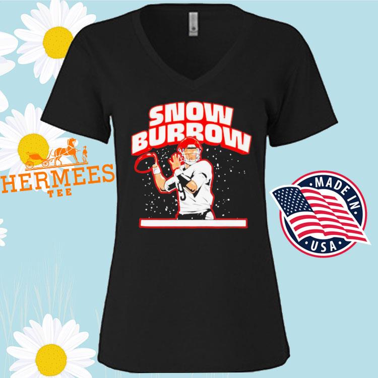 Cincinnati Bengals Joe Burrow Snow Burrow Shirt, hoodie, sweater