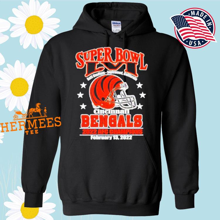 Superbowl LVI Cincinnati Bengals 2022 AFC Champions shirt, hoodie, sweater,  long sleeve and tank top