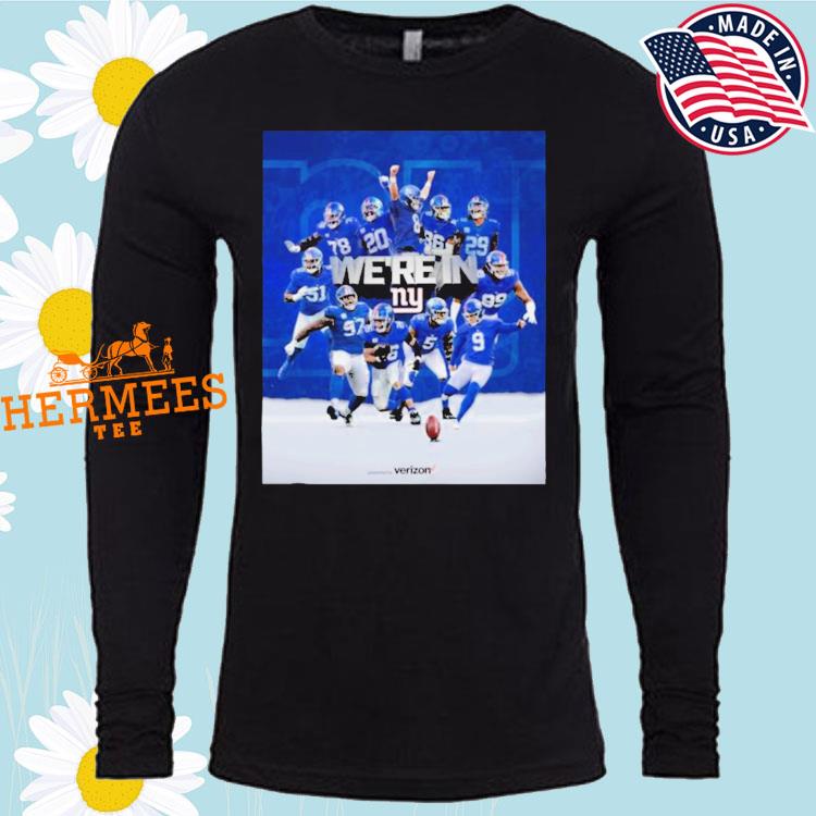 We're in New York Giants Playoff Time 2023 shirt, hoodie, longsleeve tee,  sweater