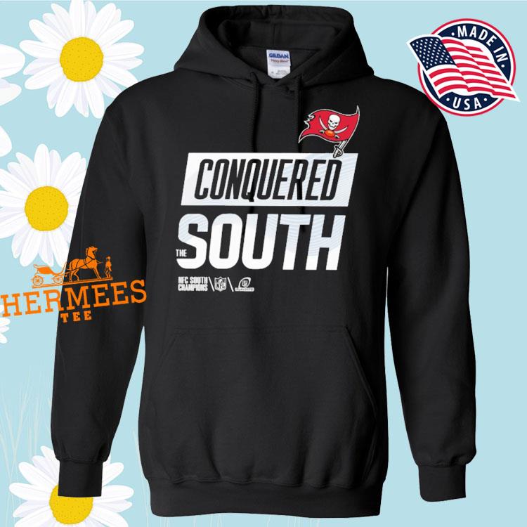 Conquered the south nfc south champions tampa bay buccaneers shirt