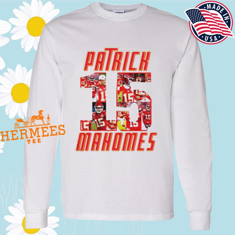 Majestic kansas City Chiefs long sleeved Shirt Patrick Mahomes #15 Logo  wmns 2x