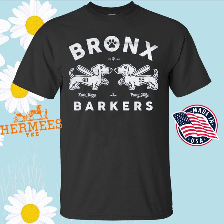 Rotowear Bronx Barkers Shirt | Kevin Rizzo Penny Judge New York Baseball Dogs 4XL