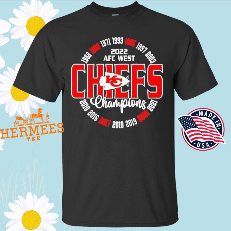 2022 Kansas City Chiefs 7 Straight AFC west championship shirt, hoodie,  sweater, long sleeve and tank top