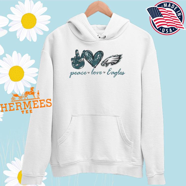 Peace Love Philadelphia Eagles T-Shirt For Women