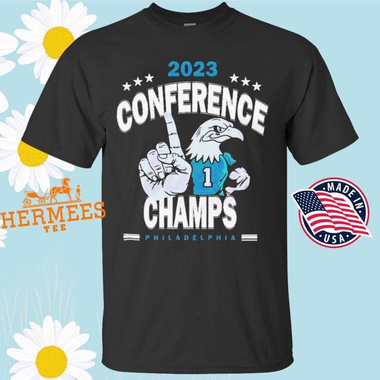 Official philadelphia eagles 2023 conference champs bird jalen hurts  T-shirt, hoodie, sweater, long sleeve and tank top