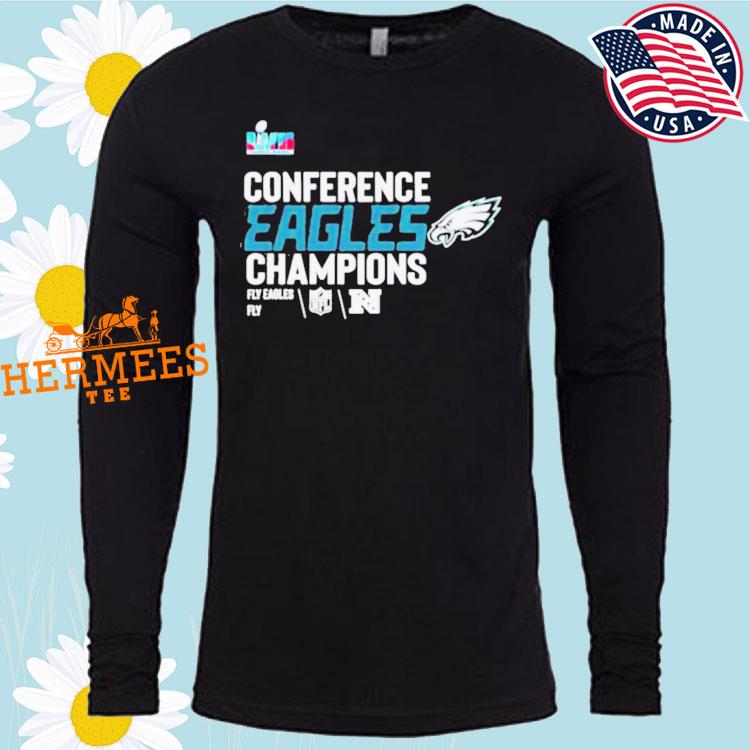 Official philadelphia eagles conference eagles champions fly eagles fly NFL  2023 T-shirt, hoodie, sweater, long sleeve and tank top