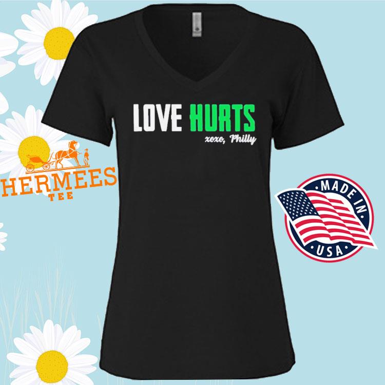 Philadelphia Eagles Love Hurts Xoxo Philly Shirt - Freedomdesign