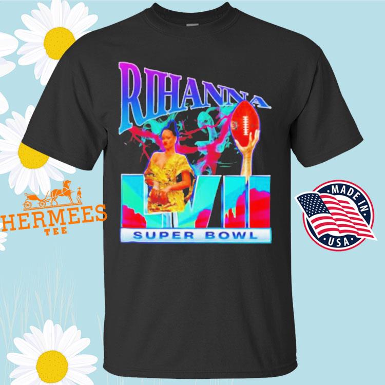 Rihanna Super Bowl LVII T-Shirt - High-Quality Printed Brand