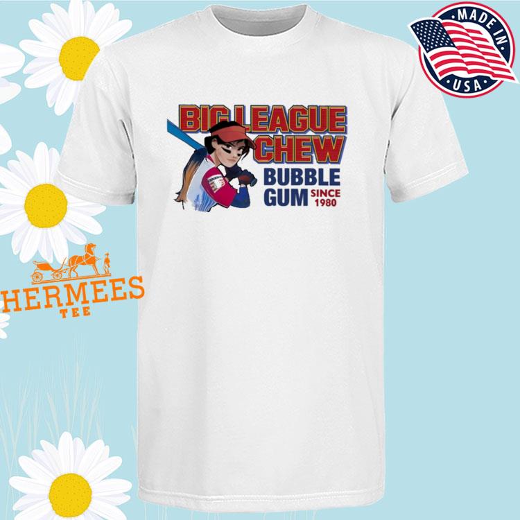 Big league chew bubble gum since 1980 retro graphic shirt, hoodie, sweater,  long sleeve and tank top