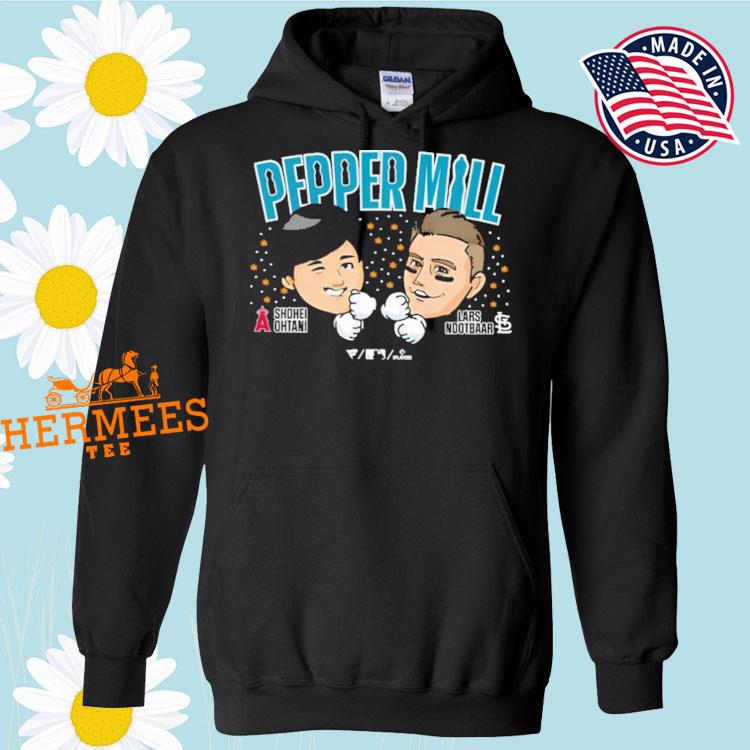 Official Pepper mill shohei ohtani vs lars nootbaar shirt, hoodie, sweater,  long sleeve and tank top