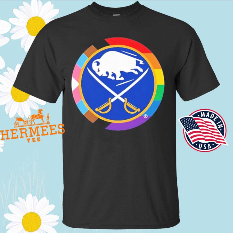 Official pride buffalo sabres logo 2023 shirt, hoodie, sweater, long sleeve  and tank top