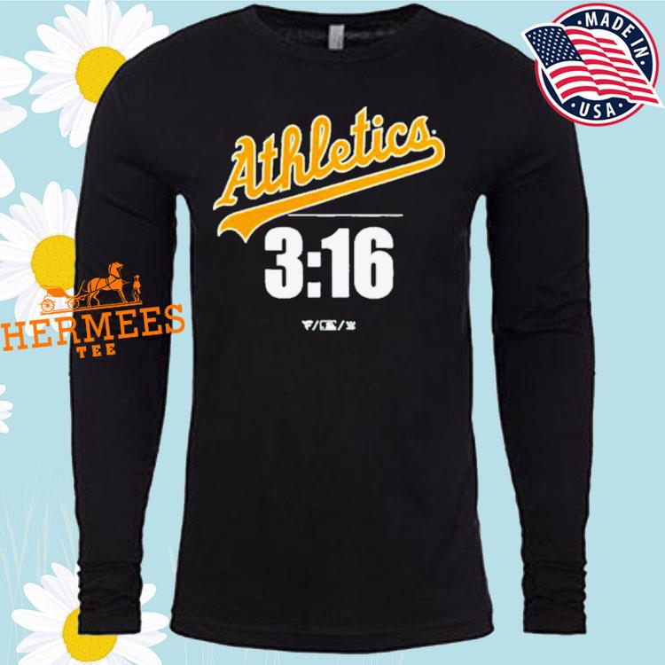 Stone Cold Steve Austin Oakland Athletics Fanatics Branded 3:16 T-shirt