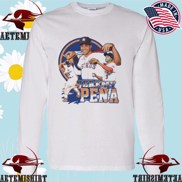 Jeremy Pena Houston Astros World Series Champions 2022 Baseball Vintage T- Shirt - Yesweli
