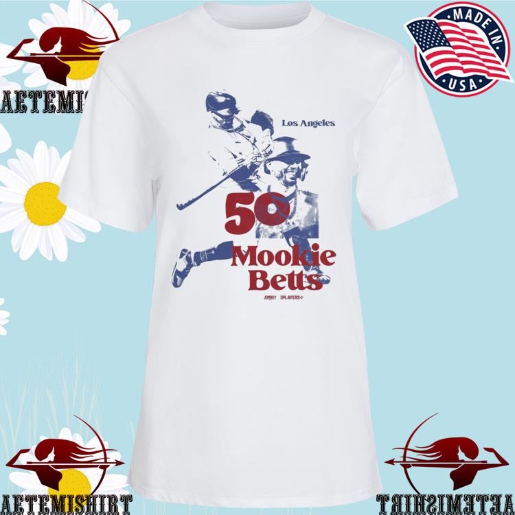  Betts 50 Baseball Mookie T-Shirts Player Number