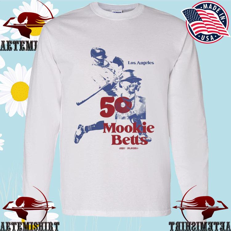  Mookie Betts Long Sleeve Tee (Long Sleeve, Small