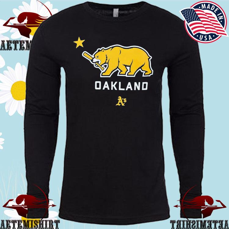 Oakland Athletics logo and flag 2023 shirt, hoodie, sweater, long